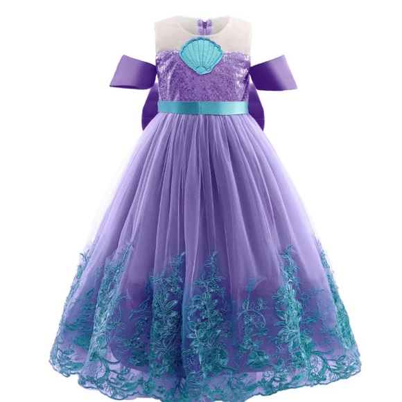 New Girls Royal “Ariel” dress - Picture 2 of 7